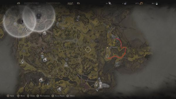 Eredrim Shell location in Mortal Shell II