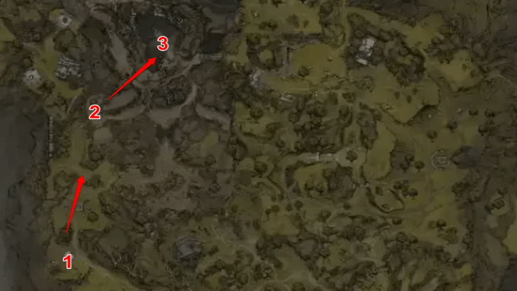 Proxima route from Widow Overlook to Shattered Beacon in Mortal Shell II