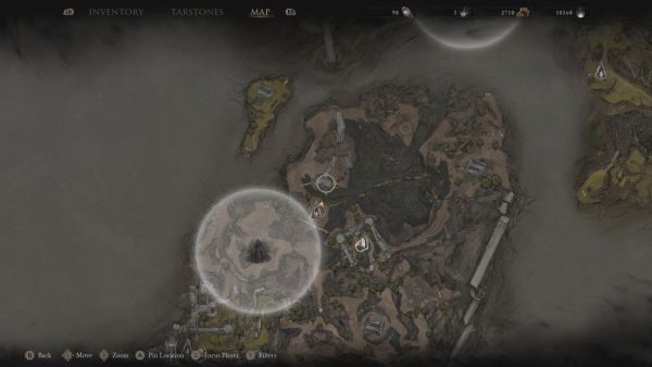 Smert location in Prophet’s Rest, Mortal Shell II