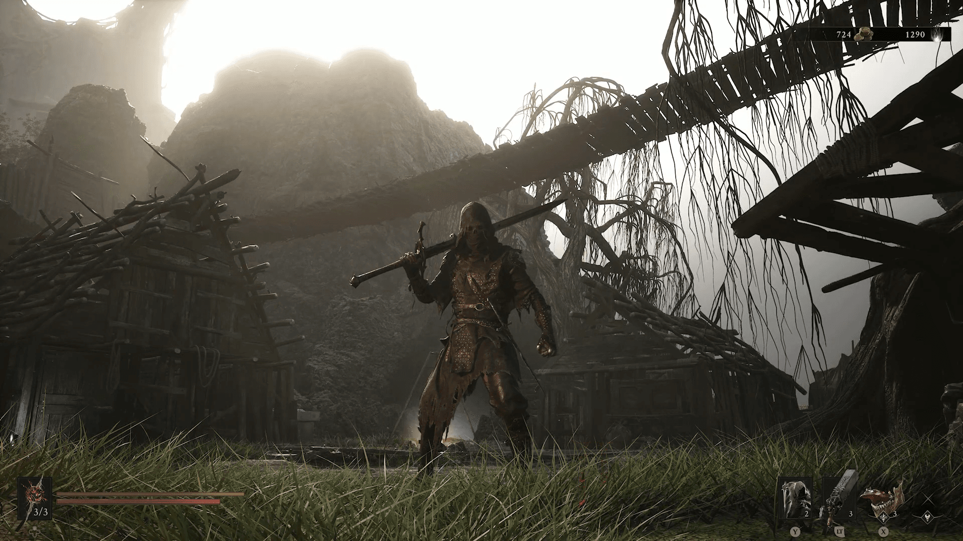 Tiel build screenshot from Mortal Shell II