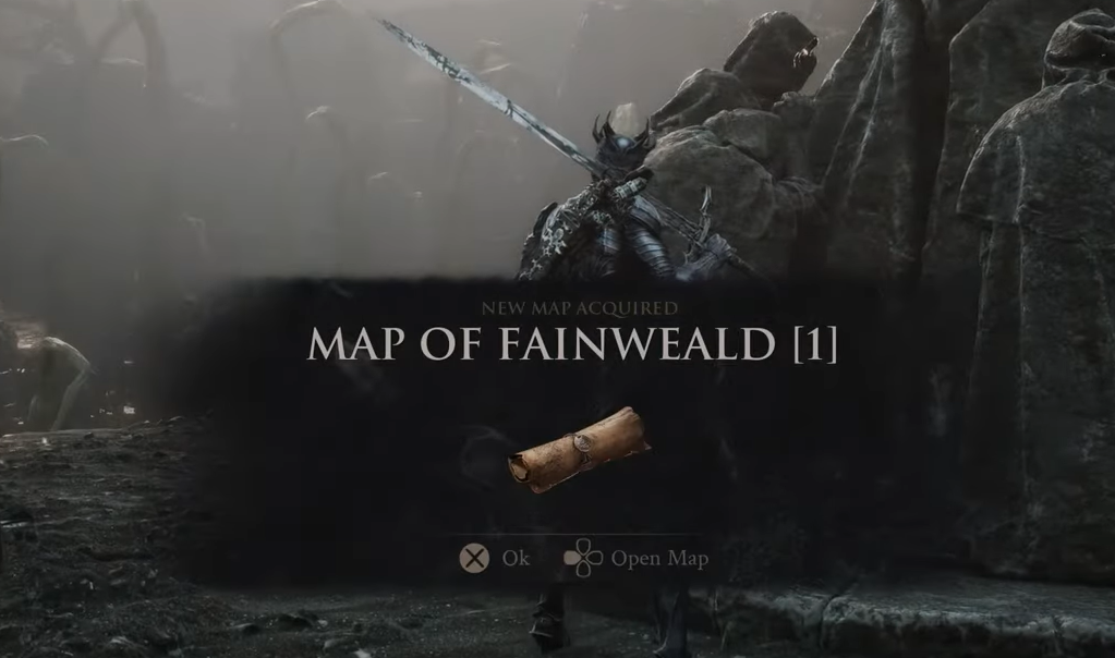 Mortal Shell II map fragment location screenshot